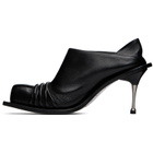 FIDAN NOVRUZOVA Black Convertible Mule Heels