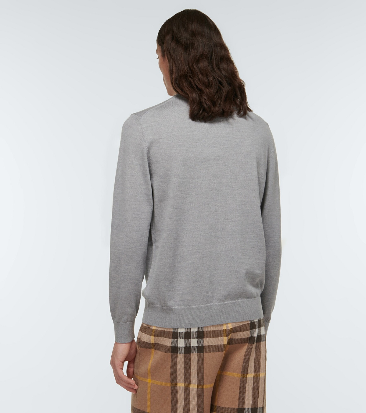Burberry - Intarsia wool-blend sweater Burberry