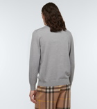 Burberry - Intarsia wool-blend sweater