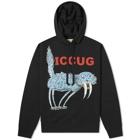 Gucci Men's Iccug Printed Hoody in Black