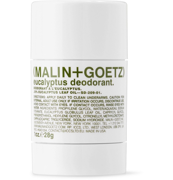 Photo: Malin Goetz - Eucalyptus Travel-Size Deodorant, 28g - Colorless