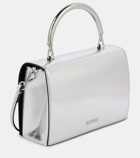 Staud Arc Evening metallic leather tote bag