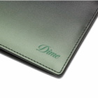 Dime Men's Cursive Gradient Wallet in Green 