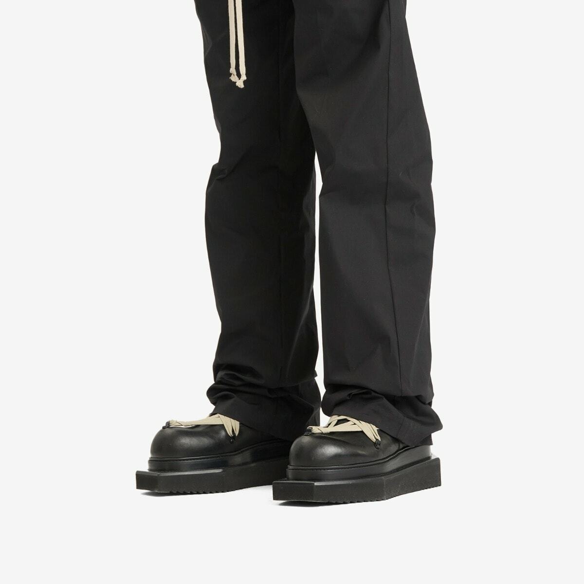 Rick Owens Men's Megalace Turbo Cyclops Boot in Black Rick Owens