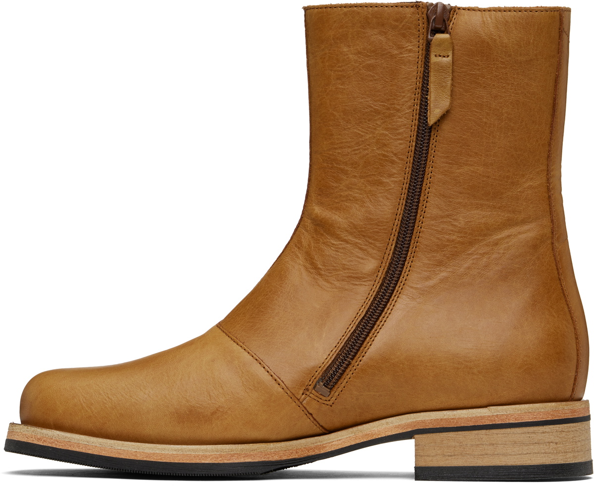OUR LEGACY Tan Camion Boots Our Legacy
