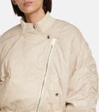 Isabel Marant - Kinsley cotton bomber jacket