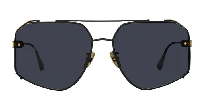 Photo: Linda Farrow Amar - Matt Nickel / Yellow Gold Sunglasses