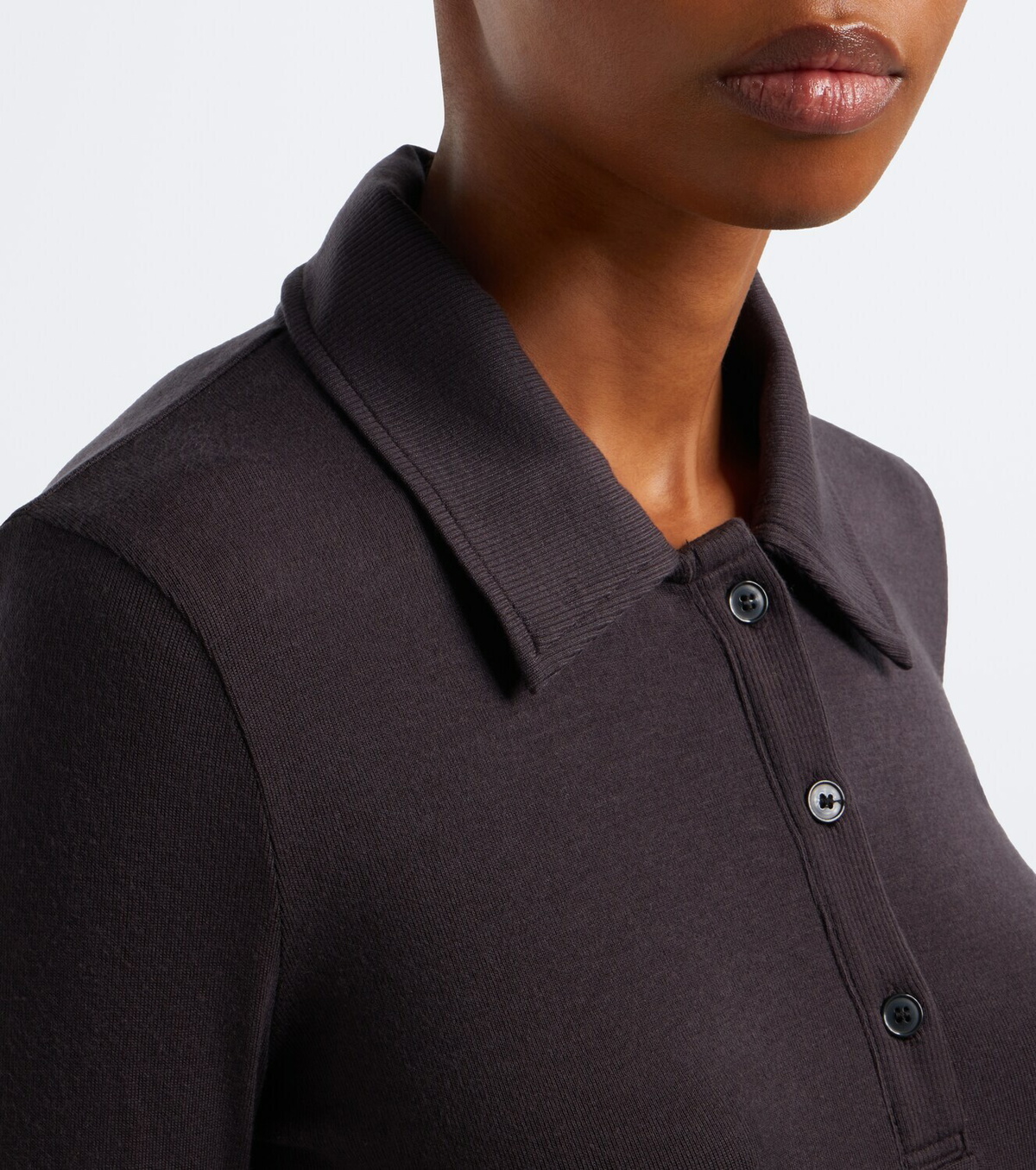 Agolde Amos jersey polo shirt