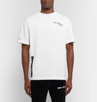 Palm Angels - Printed Cotton-Jersey T-Shirt - White