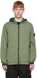 Stone Island Khaki Nylon Jacket