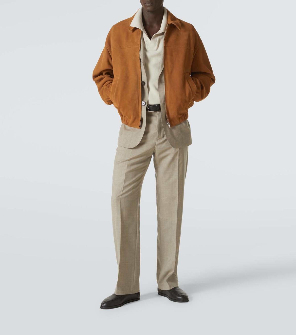 Auralee Suede blouson Auralee