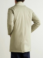 NN07 - Blake 8240 Coated-Twill Trench Coat - Neutrals