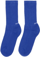SOCKSSS Two-Pack Blue & Green Socks