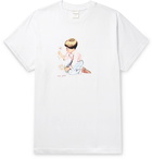 Noon Goons - Printed Cotton-Jersey T-Shirt - White