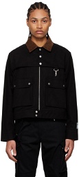Reese Cooper Black Cotton Jacket