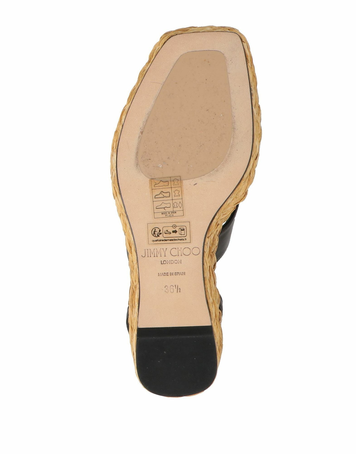 Jimmy Choo Womens Sandals in Black