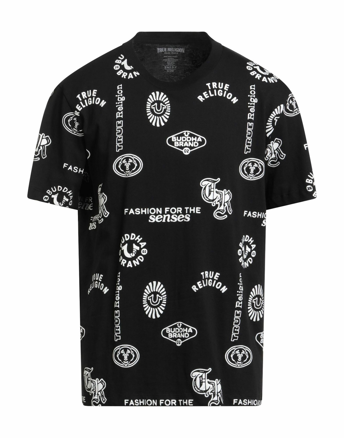 True Religion Mens T-shirt in Black