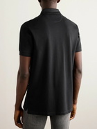 Paul Smith - Cotton-Piqué Polo Shirt - Black