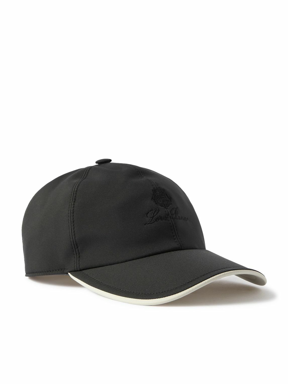 Loro Piana - Logo-Embroidered Storm System® Shell Baseball Cap - Black ...