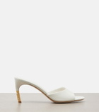 Gucci Castello leather mules