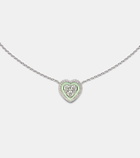 Kamyen 18kt white gold necklace with diamonds
