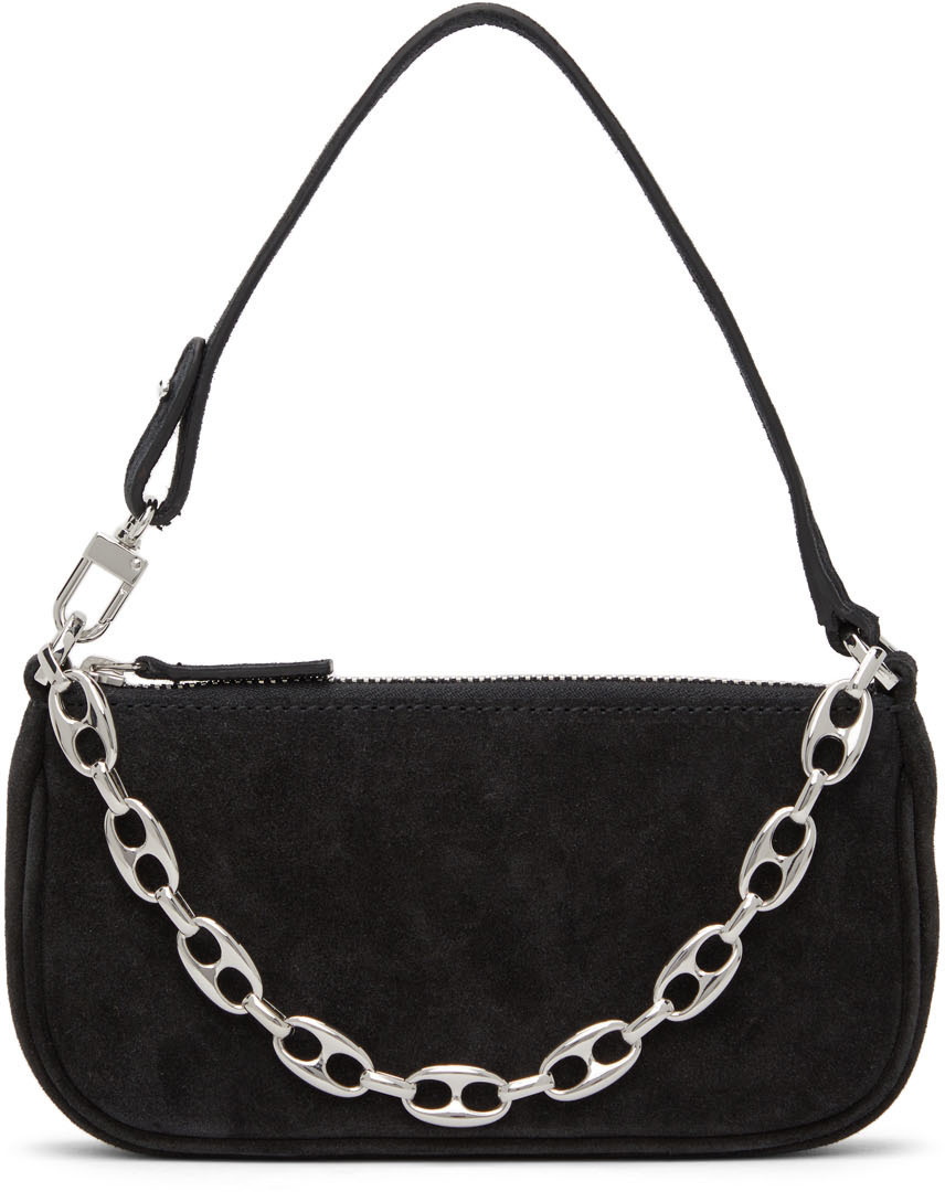 BY FAR Rachel Mini Bag in Black