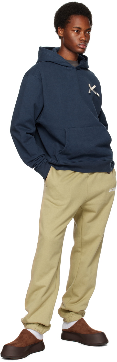 Jacquemus Navy Le Chouchou 'Le Hoodie Noeud' Hoodie Jacquemus