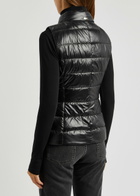Herno Giulia Quilted Shell Gilet Black