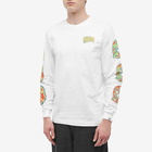 Billionaire Boys Club Men's Heat Map Long Sleeve T-Shirt in White