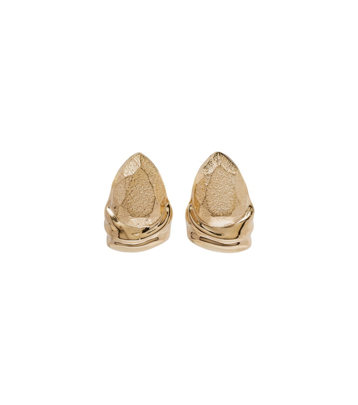Photo: Oscar de la Renta Gold-plated earrings