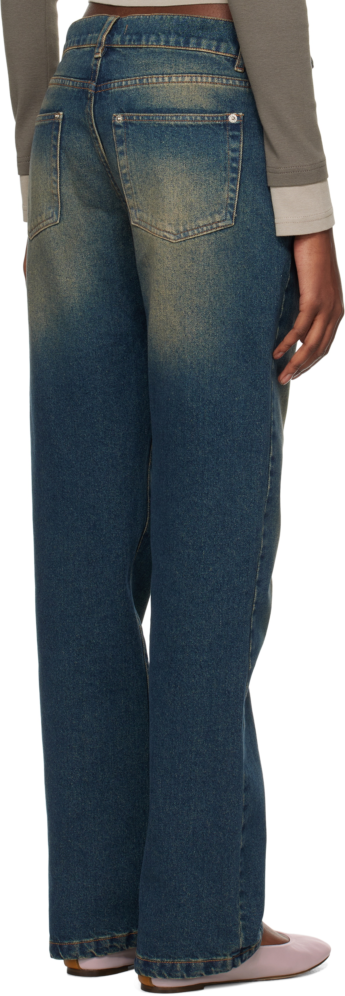 【関税込み】Gimaguas ブルー Manu ジーンズ jimmy-jeans-black-