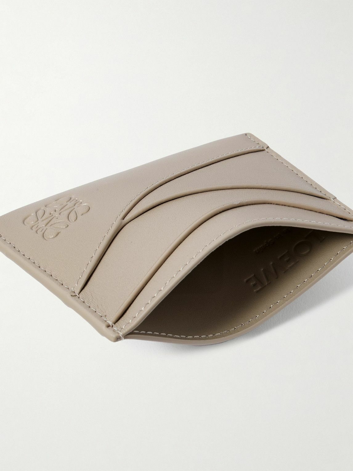 LOEWE - Puzzle Logo-Debossed Leather Cardholder