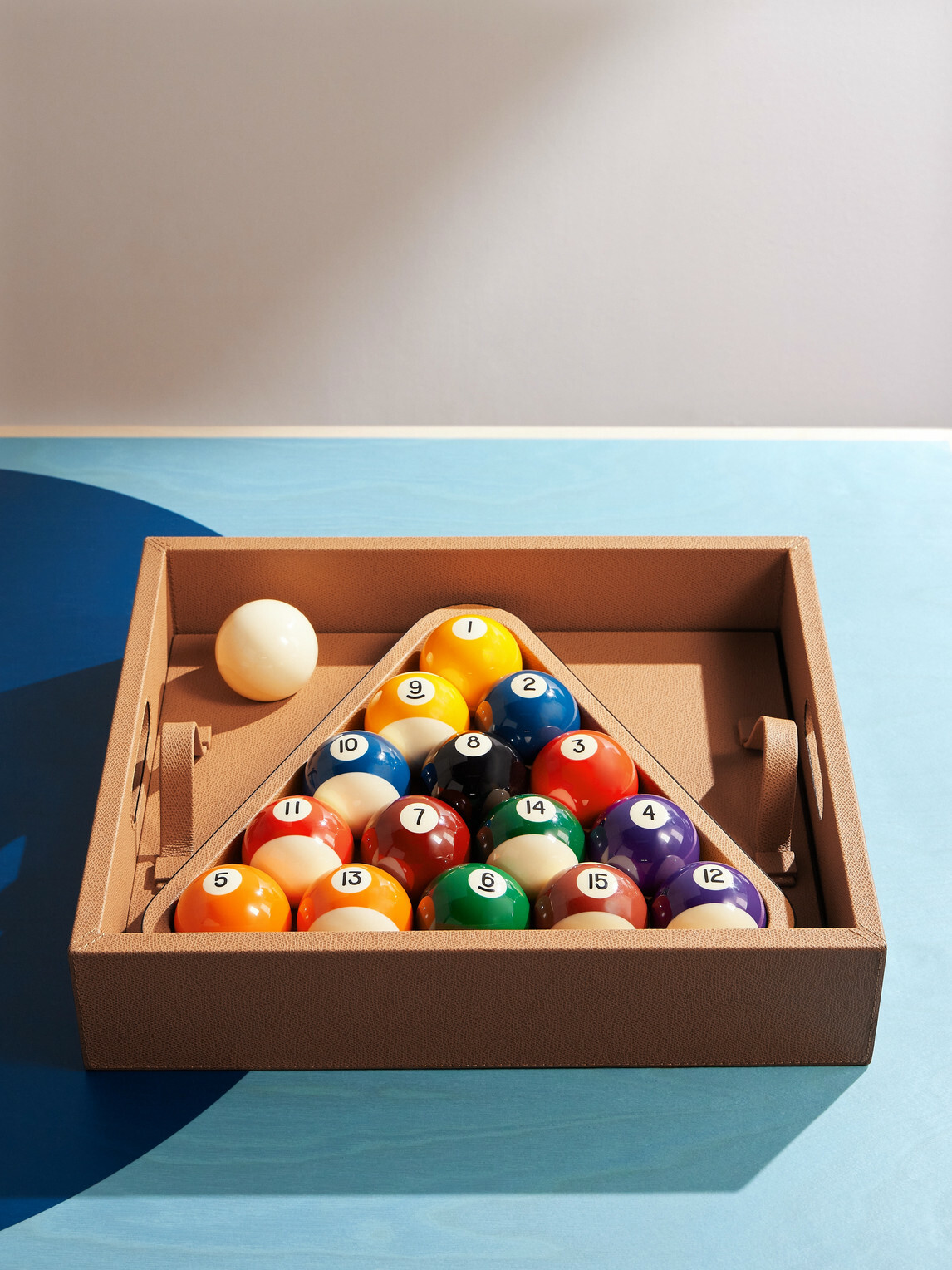 GIOBAGNARA - Leather Billiard Set