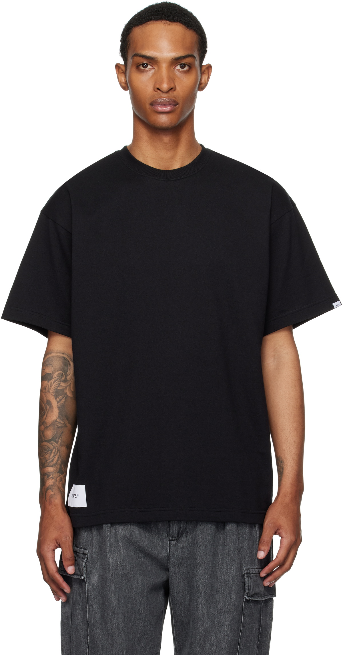 【送料関税無料】 Lad Musician Lad T-Shirt Nihilism Rocker Permanent Black トップス