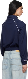 Sporty & Rich Navy '47 Edition Heritage Yankees Serif Retro Track Jacket