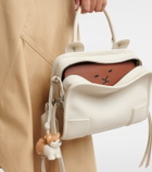 Loewe Corgi leather-trimmed wool bag charm