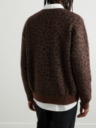 Wacko Maria - Leopard-Print Woven Cardigan - Animal print