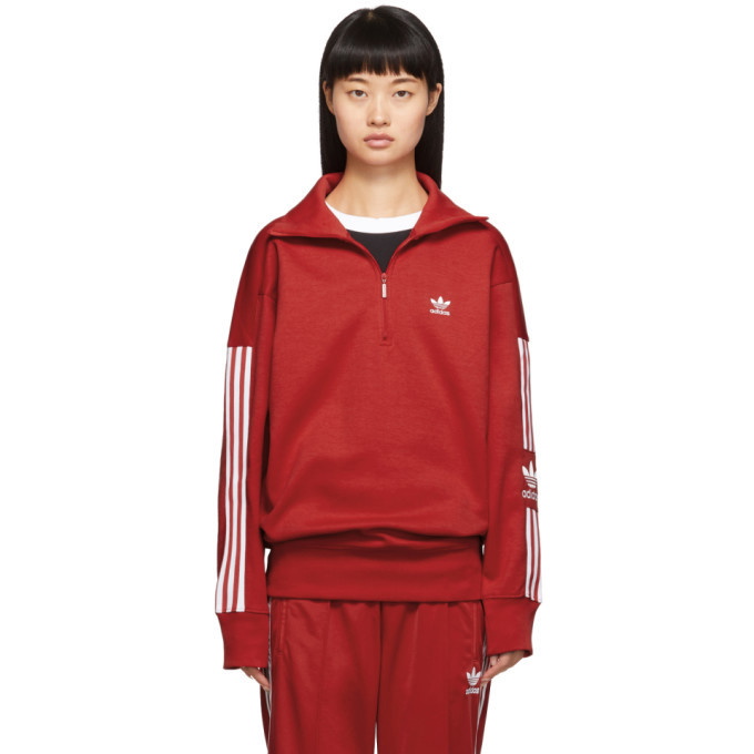 Photo: adidas Originals Red Lock Up Sweater