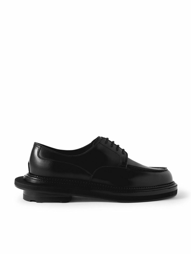 Photo: J.M. Weston - Sacai Golf Leather Derby Shoes - Black