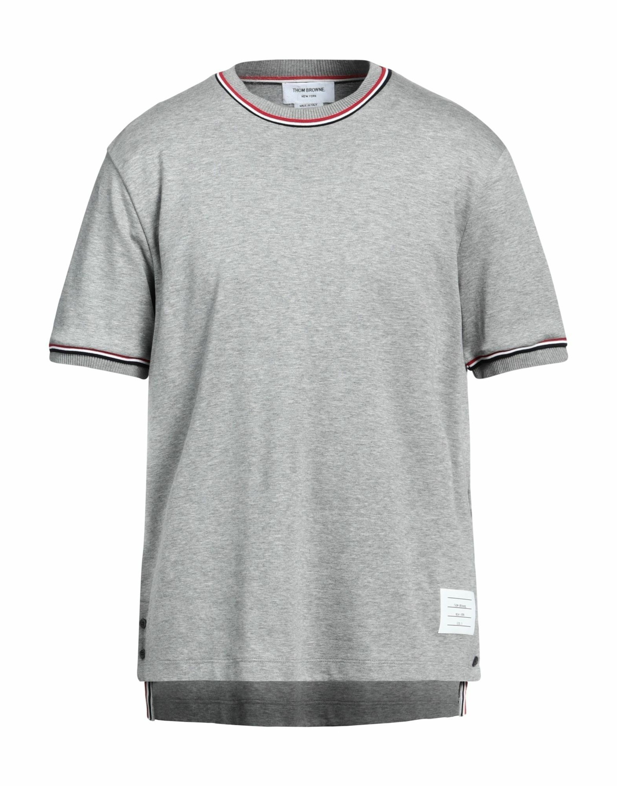 Thom Browne Mens T-shirt in Grey