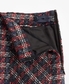 Brooks Brothers Girls Tweed Boucle Skirt | Black