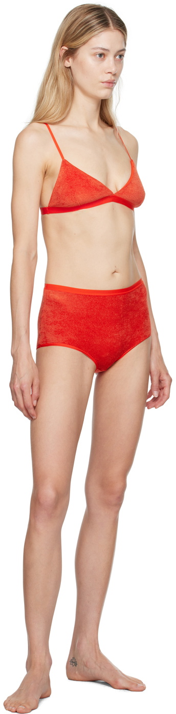 Baserange Red Highwaist Bell Briefs