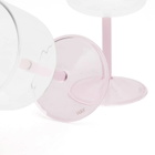 HAY Tint Wine Glass - Set of 2 in Clear/Jade Light Pink 