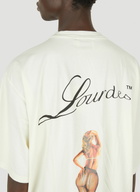 Lourdes Logo Print Graphic T-Shirt