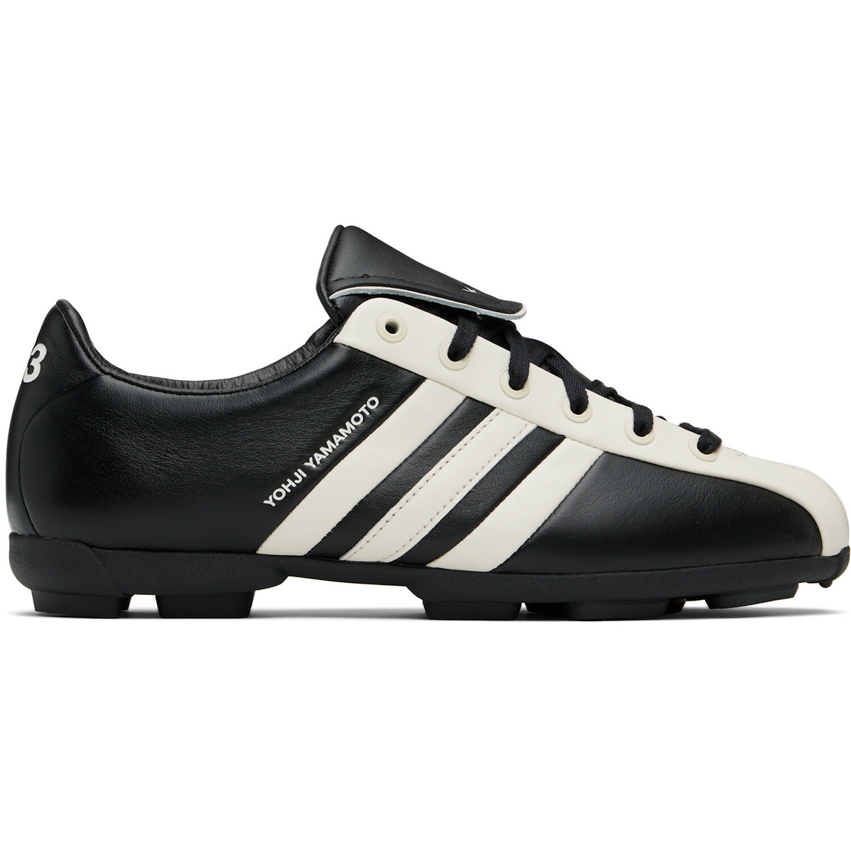 Y-3 Black & White Field Sneakers