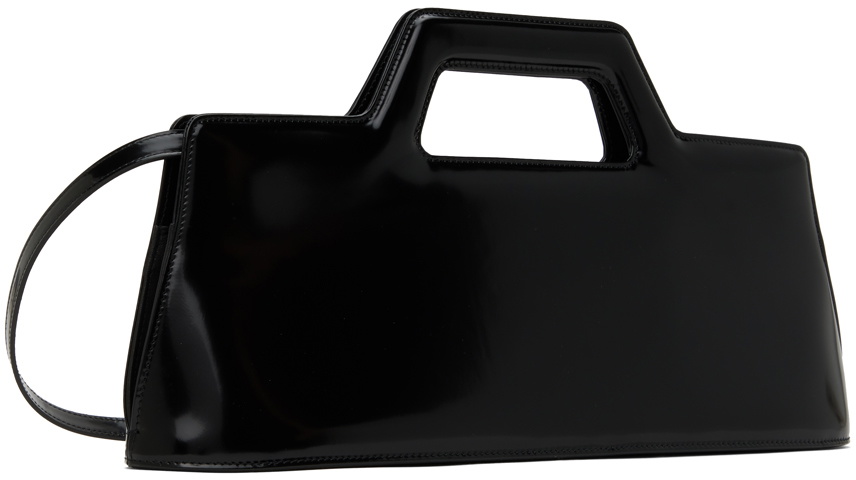 Ferragamo Black Wanda East-West Top Handle Bag Salvatore
