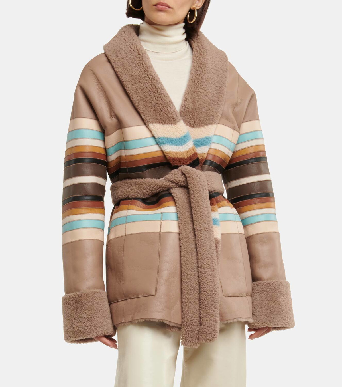 Blancha Shearling cardigan