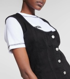 Frame The Seamed Scoop denim bustier