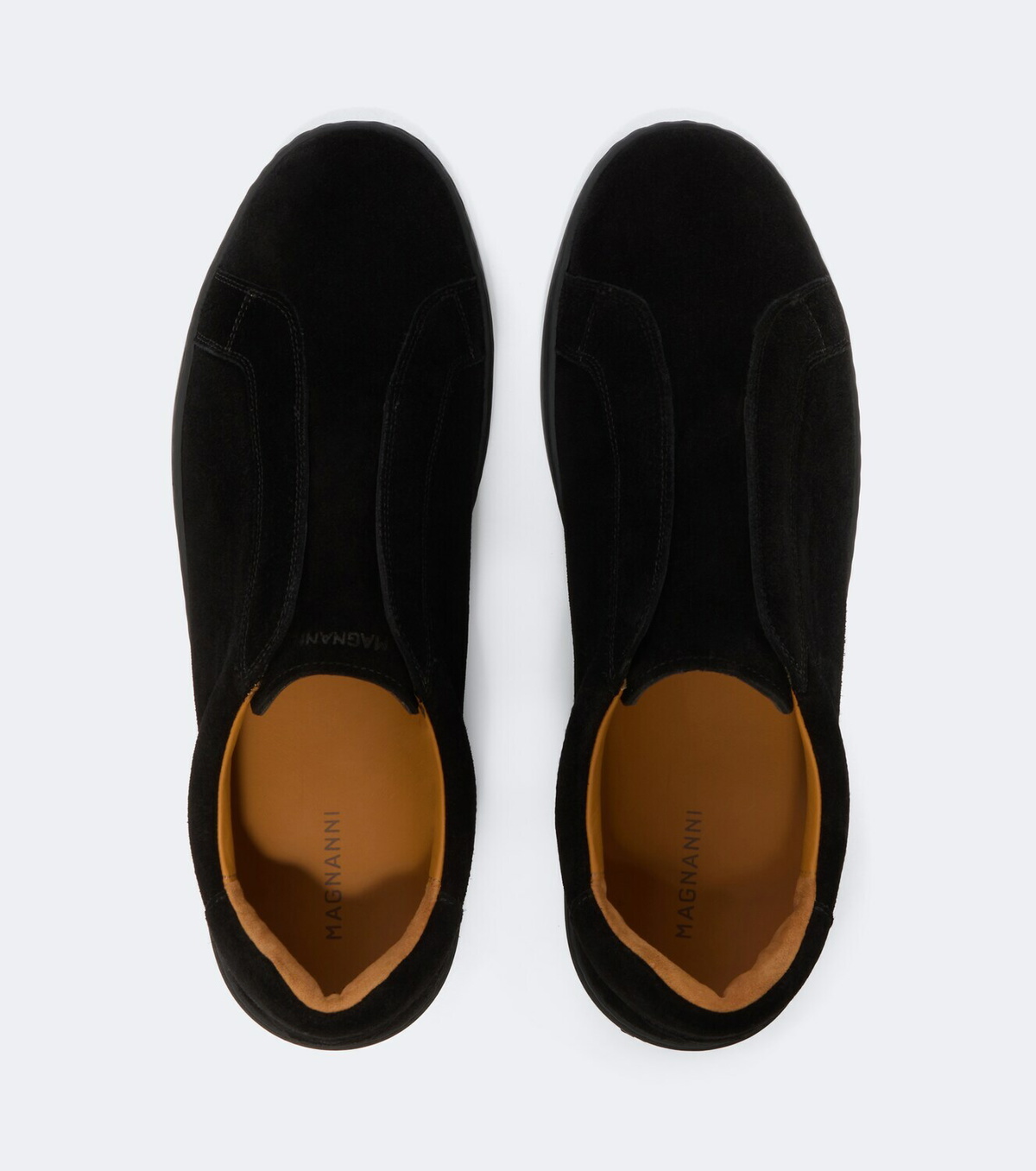 Magnanni Canelo Slip suede sneakers