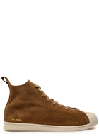 Adidas X Wales Bonner X Wales Bonner Superstar Brushed Suede Sneakers Brown